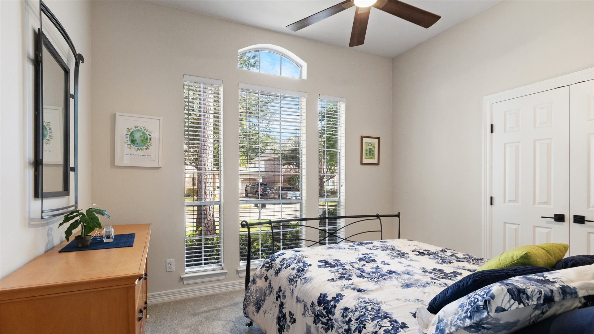 1170 Rustling Wind Lane, League City, TX 77573 Bedroom # 2, at the front of the house.