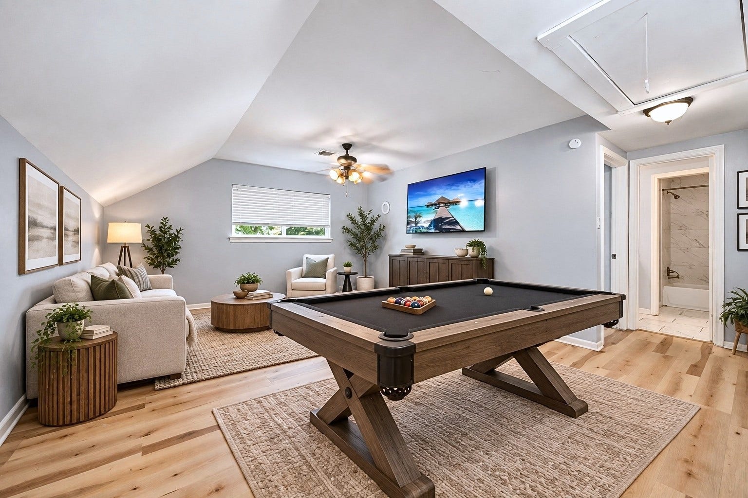 20102 Wickham Court, Katy, TX 77450 Virtual Staging Gameroom