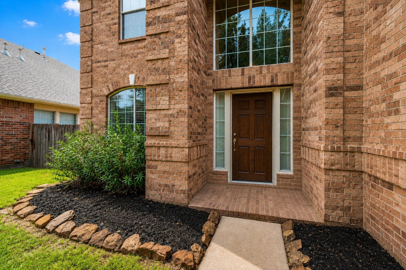 14907 E Lime Blossom Court, Cypress, TX 77433 This well-maintained home offers the perfect combination of functional space and inviting character.
