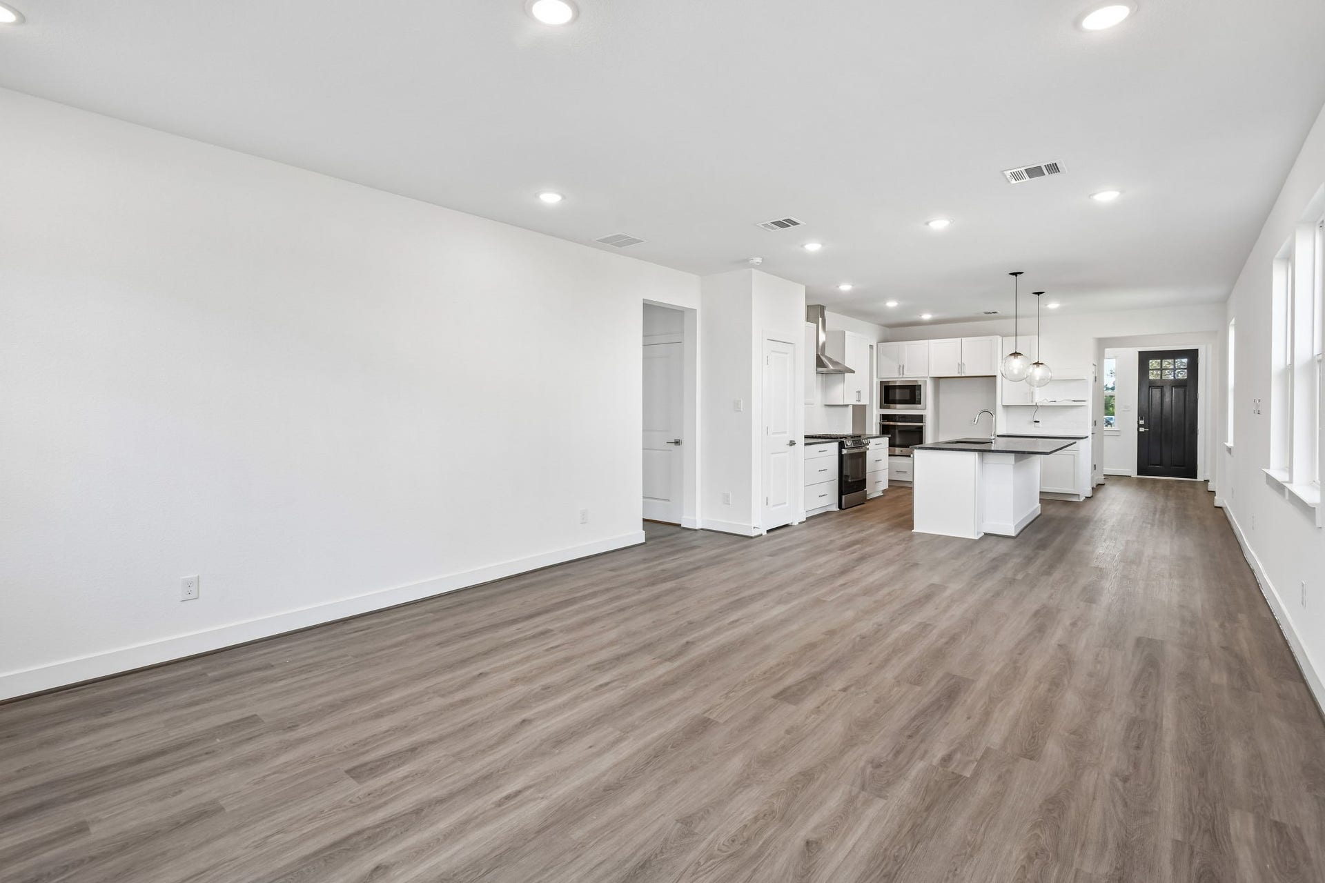Bright and open living area