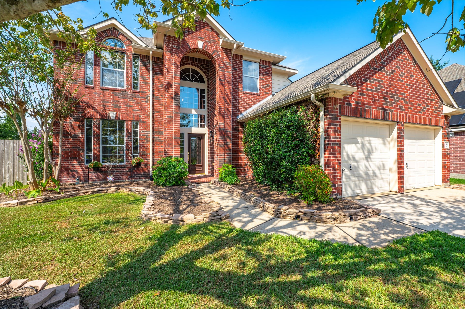 Stunning two-story bricked home