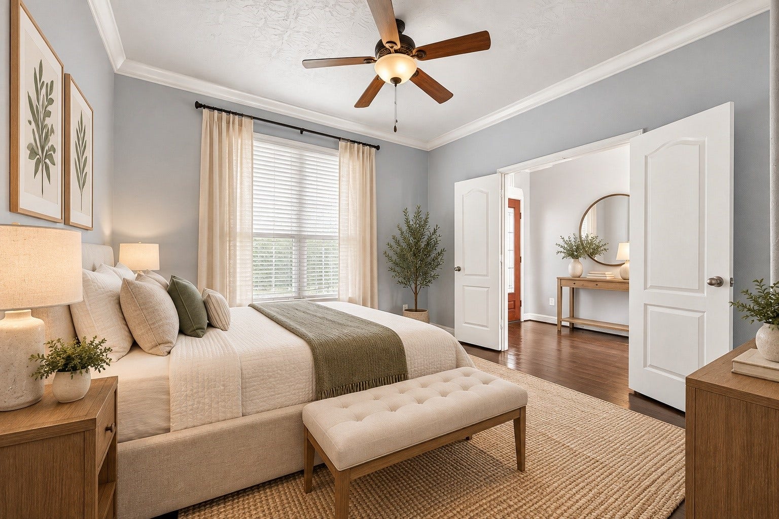 20706 Calloway Crest Court, Katy, TX 77449 1st floor bedroom - - virtual staging
