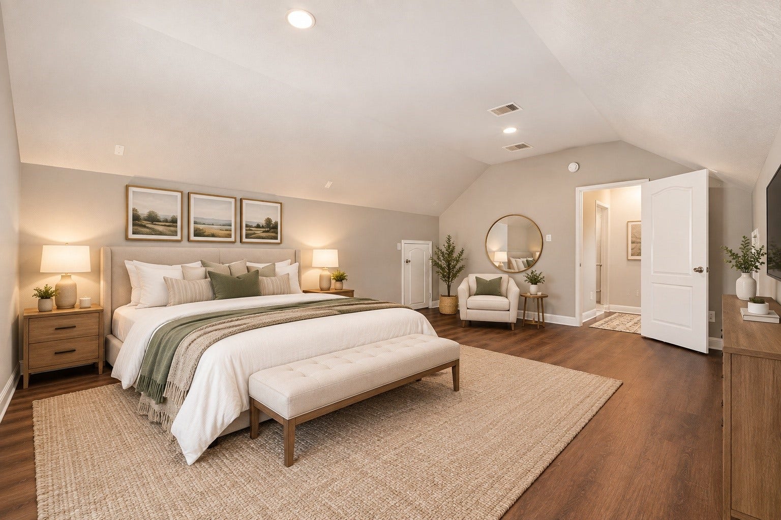 20706 Calloway Crest Court, Katy, TX 77449 upstair 2nd bedroom - - virtual staging