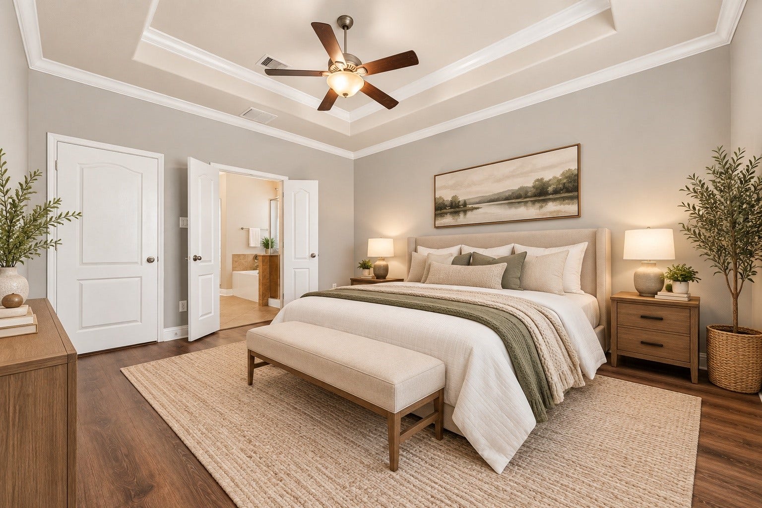 20706 Calloway Crest Court, Katy, TX 77449 Master bedroom - virtual staging
