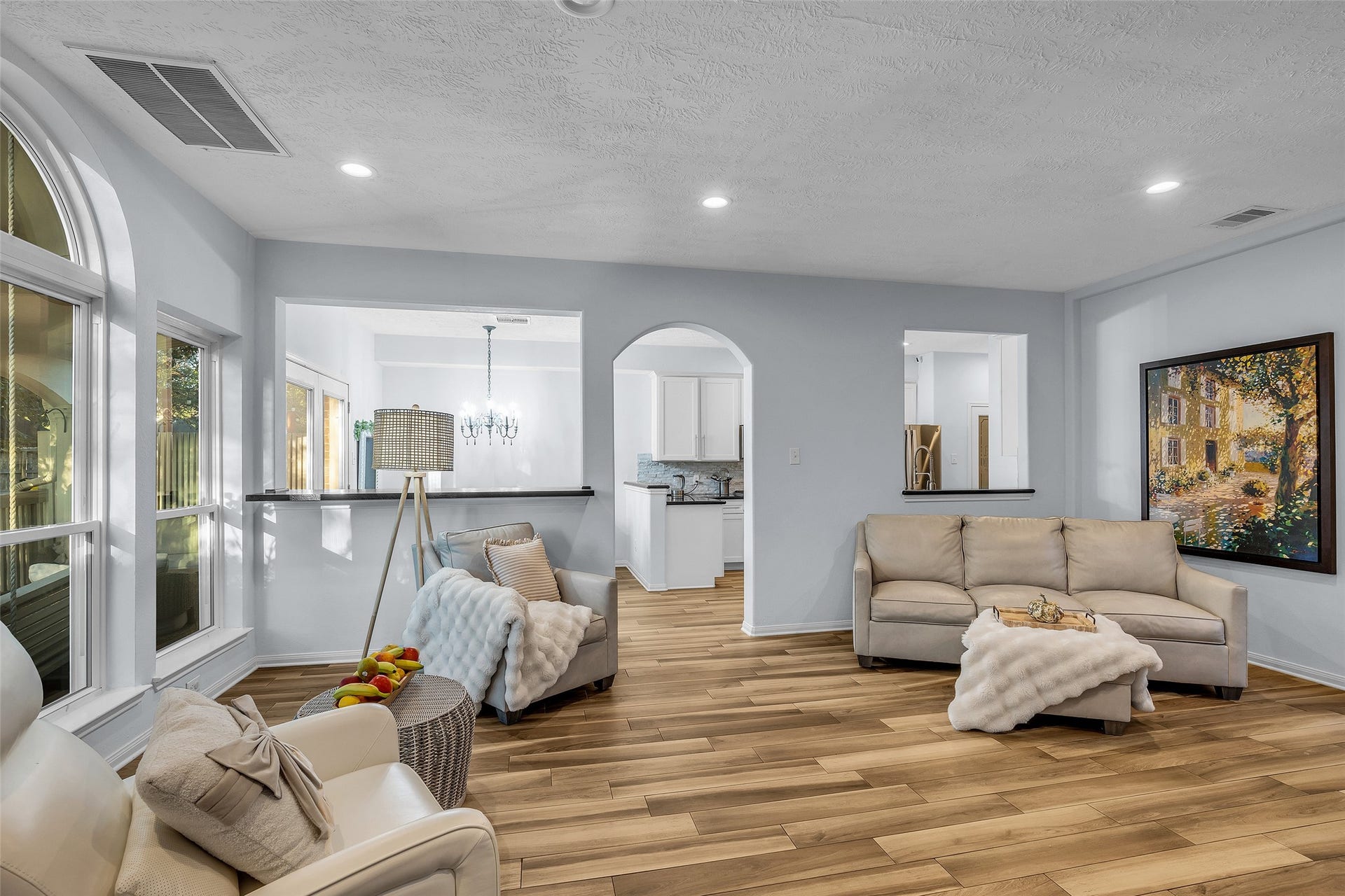 1408 S Friendswood Drive, #1301, Friendswood, TX 77546 So many recent updates throughout this wonderful home such as the floors and front and back window replacement.