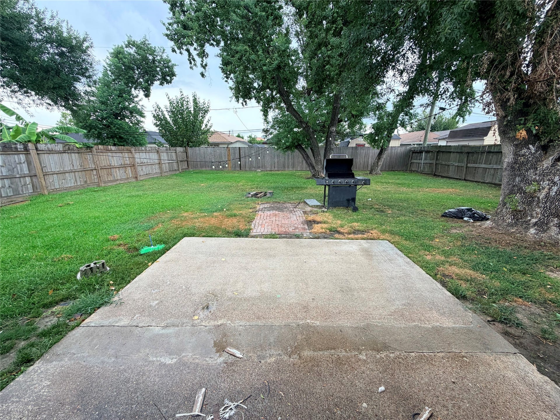 1507 Bonnie Street, South Houston, TX 77587 Backyard