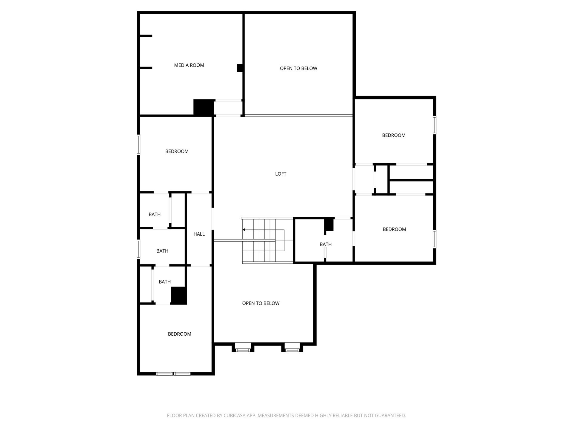 3102 London Lane, Missouri City, TX 77459 Floor Plan Second Floor