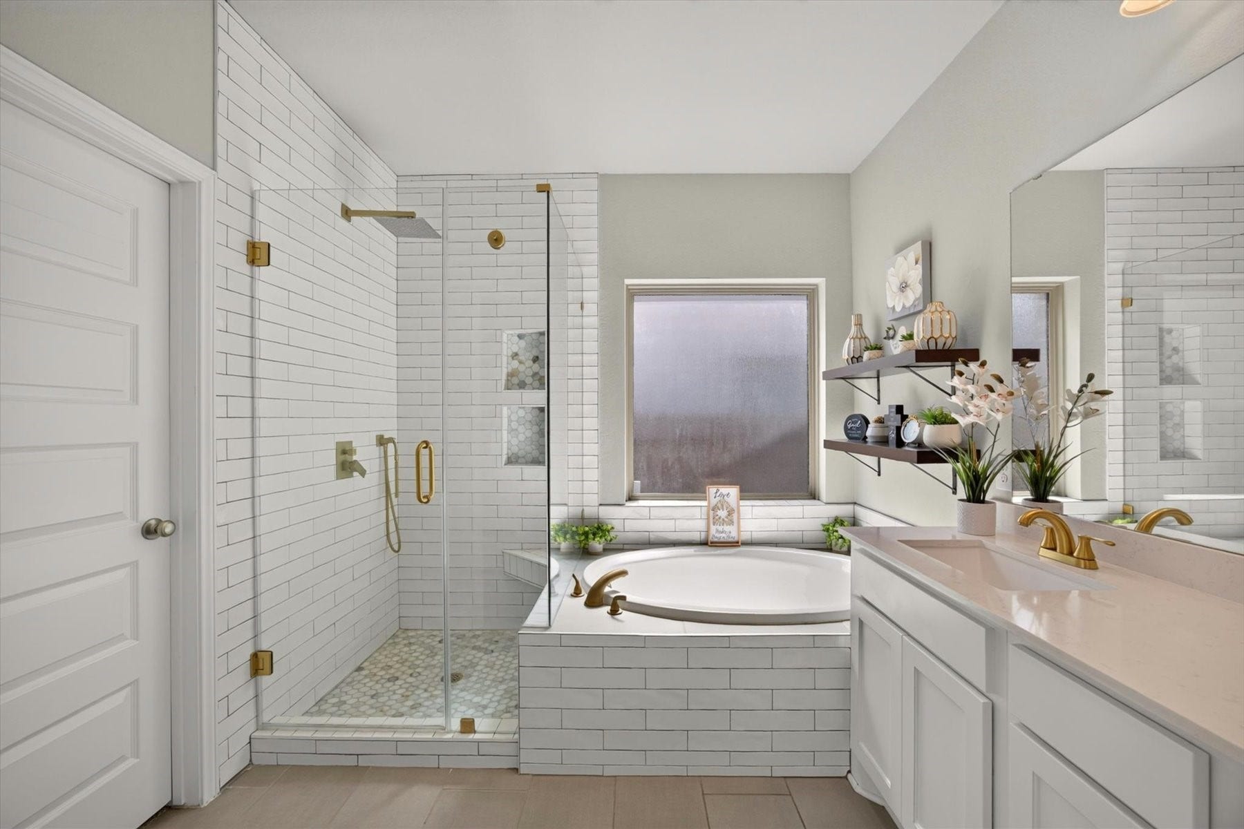 23026 Needlegrass Road, Katy, TX 77493 Luxurious primary bath designed for relaxation.