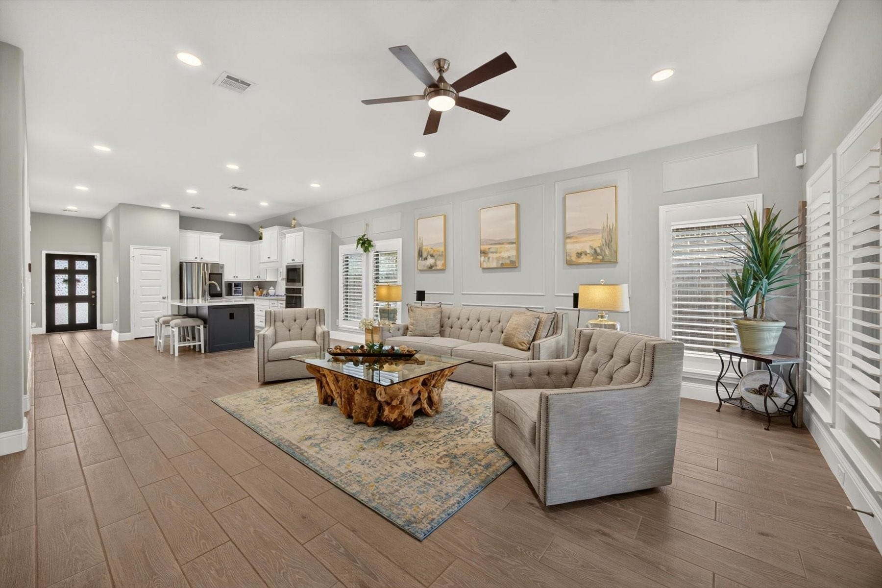 23026 Needlegrass Road, Katy, TX 77493 Open living area designed for comfortable everyday living.