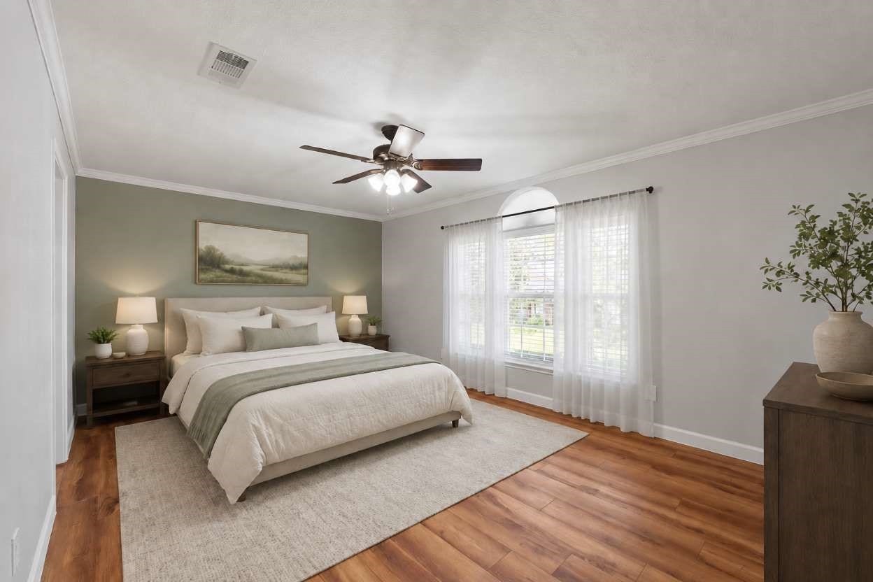 1118 Wentworth Drive, Pearland, TX 77584 The image has been virtually staged for visual purposes.