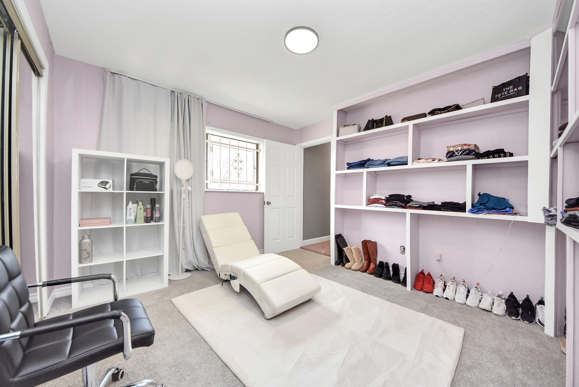 5241 County Road 819, Brazoria, TX 77422 This bedroom is adapted as a giant walk-in closet, but you can easily have it as it is meant to be used, a bedroom.