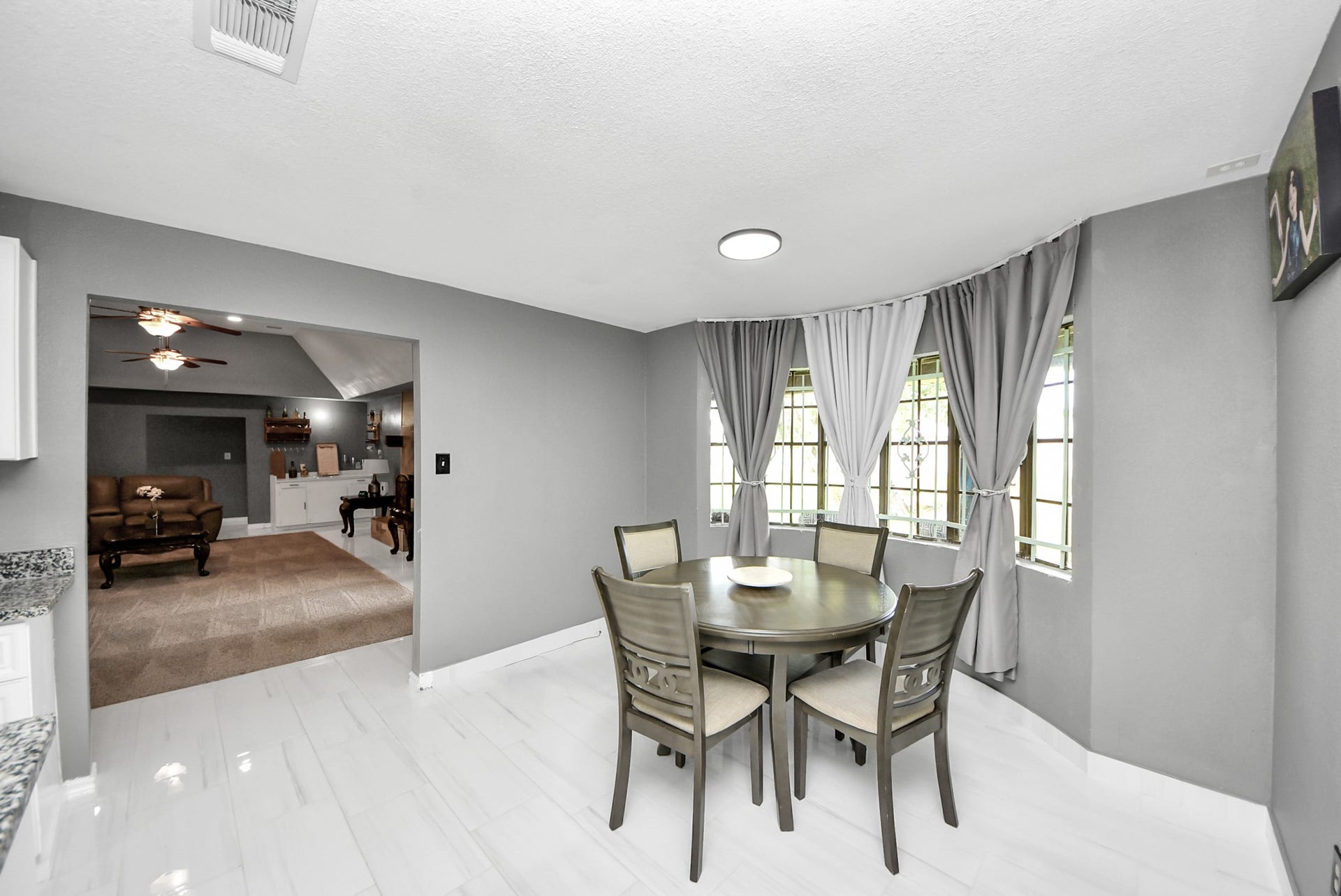 5241 County Road 819, Brazoria, TX 77422 Next to the kitchen you will find a breakfast area or for day-to-day meals.