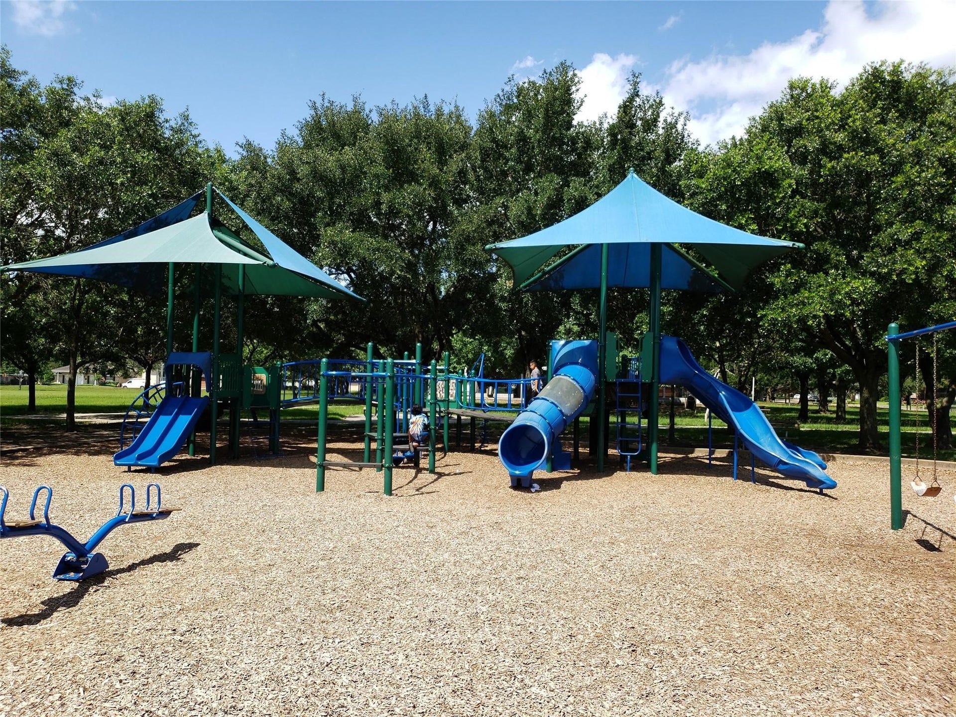 A view of the playground at Godwin Park.