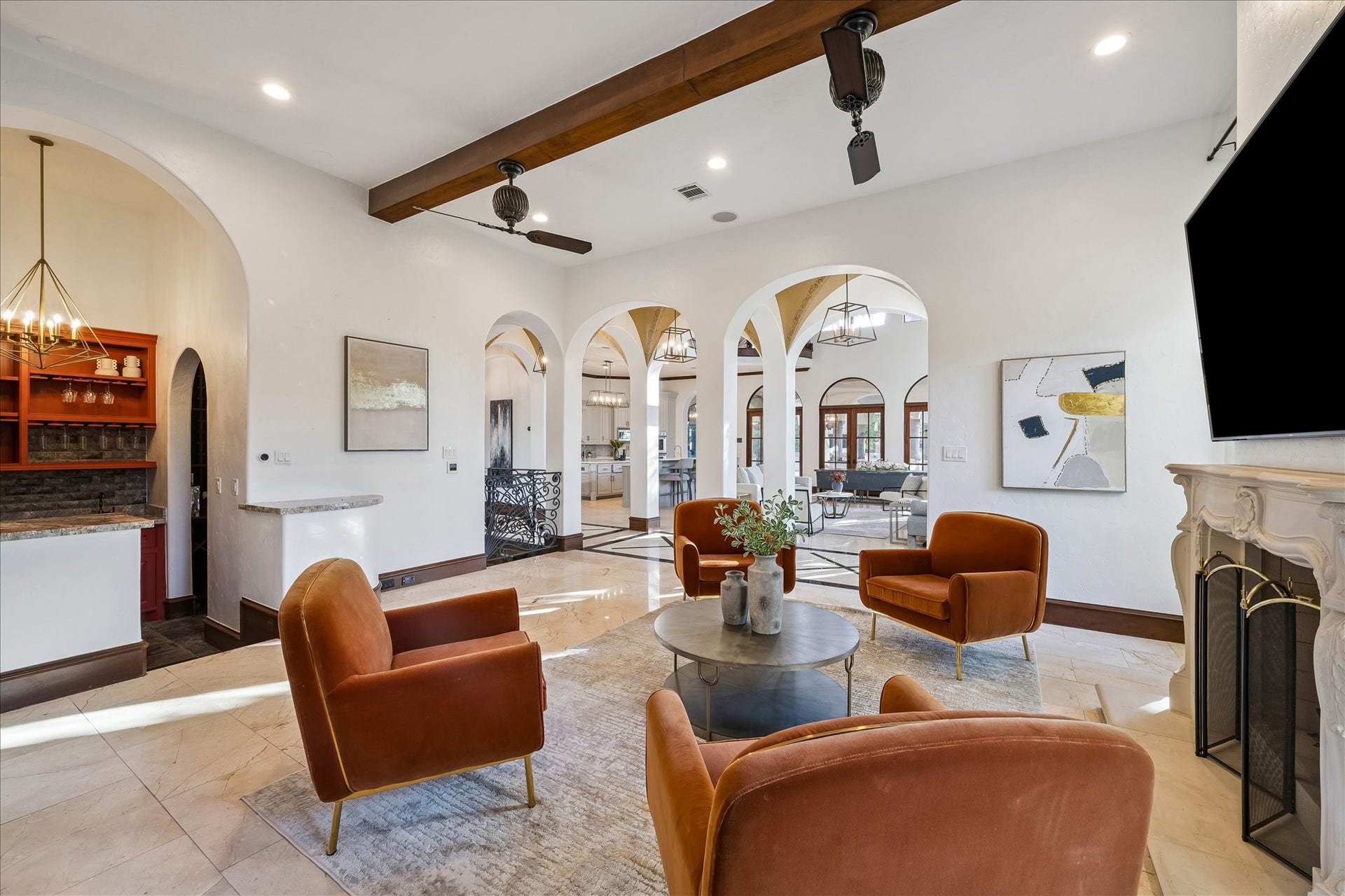 6 N Fazio Way, Spring, TX 77389 Sitting room.