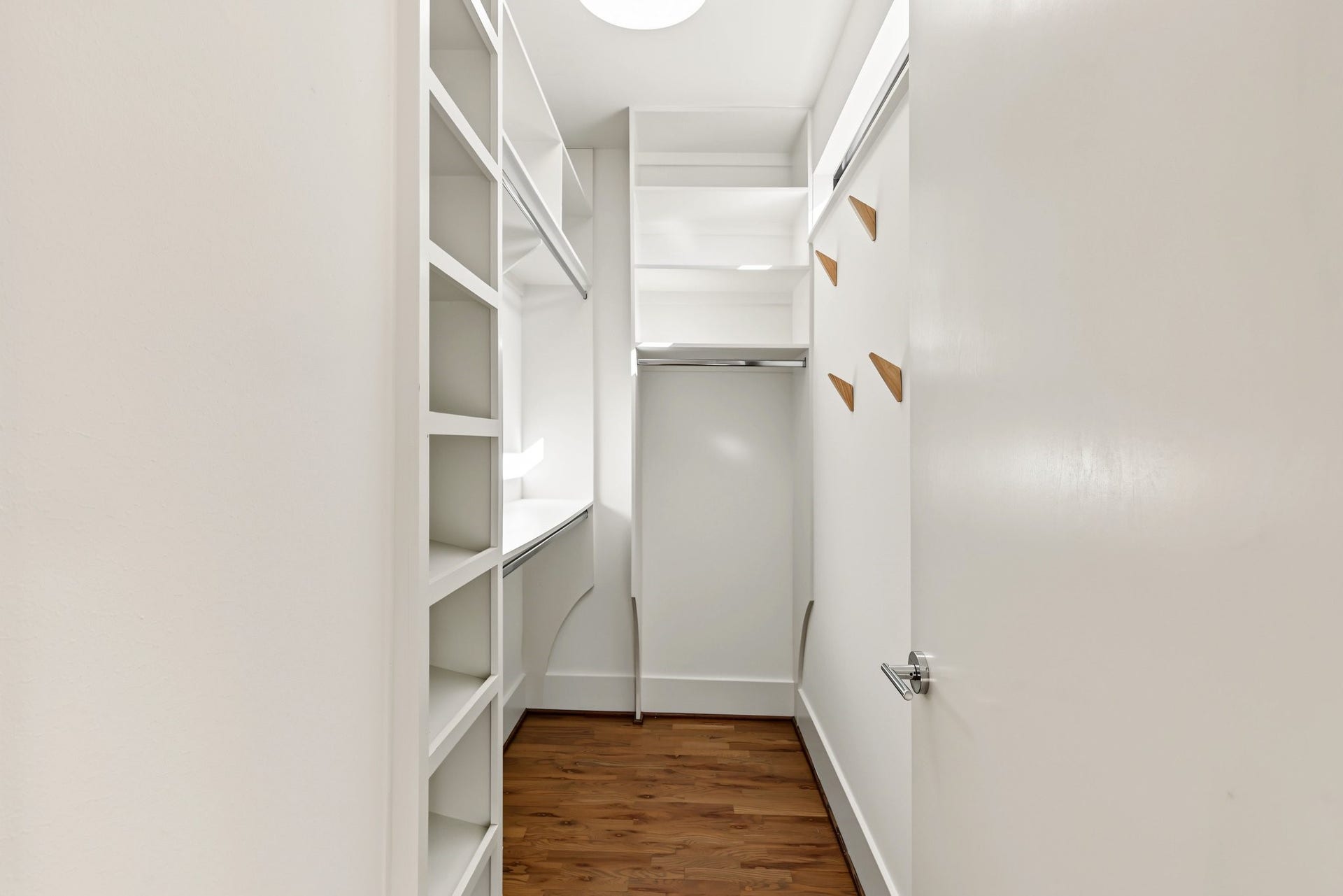 A second walk-in closet in the primary suite gives your wardrobe generous room to breathe. Seamlessly organize by season or create dedicated his-and-hers dressing spaces for a streamlined, effortless start to every morning.