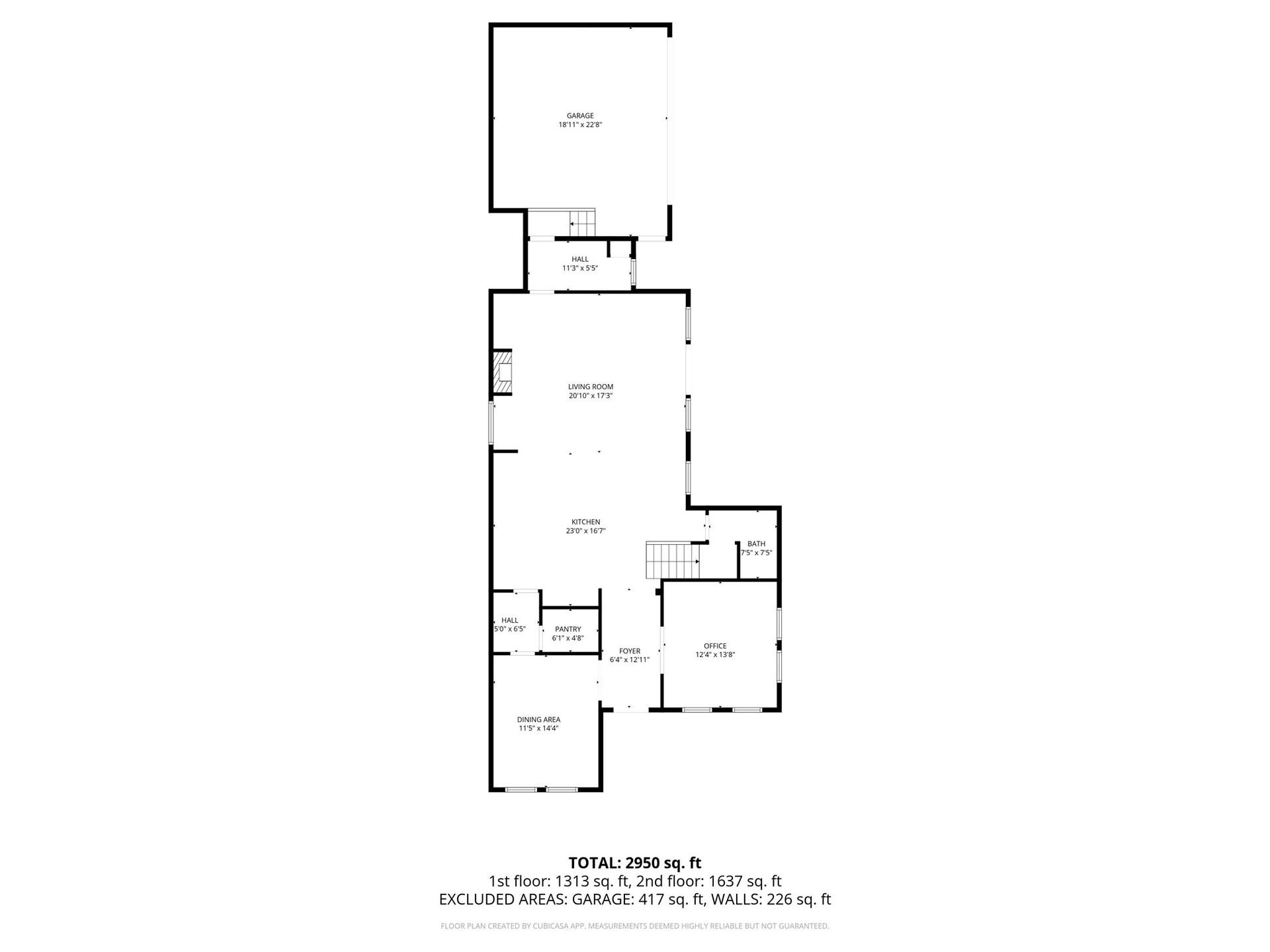 800 Walton Street, Houston, TX 77009 800 Walton St first-floor plan