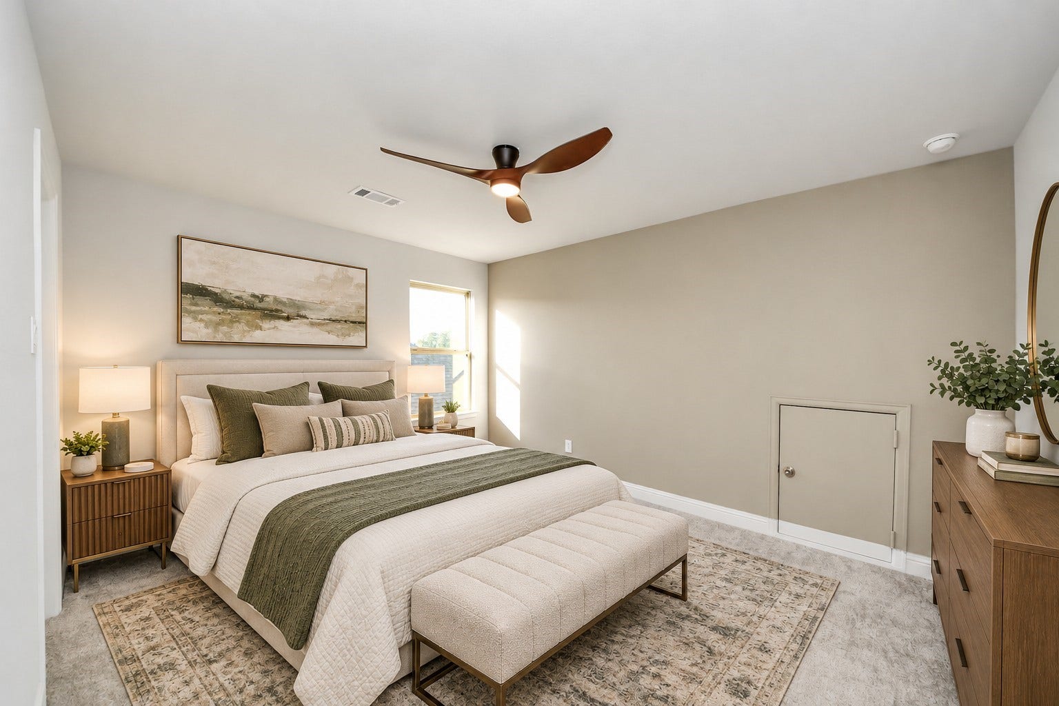 4251 Colony Lane, Missouri City, TX 77459 Virtually staged third bedroom located on the second floor.