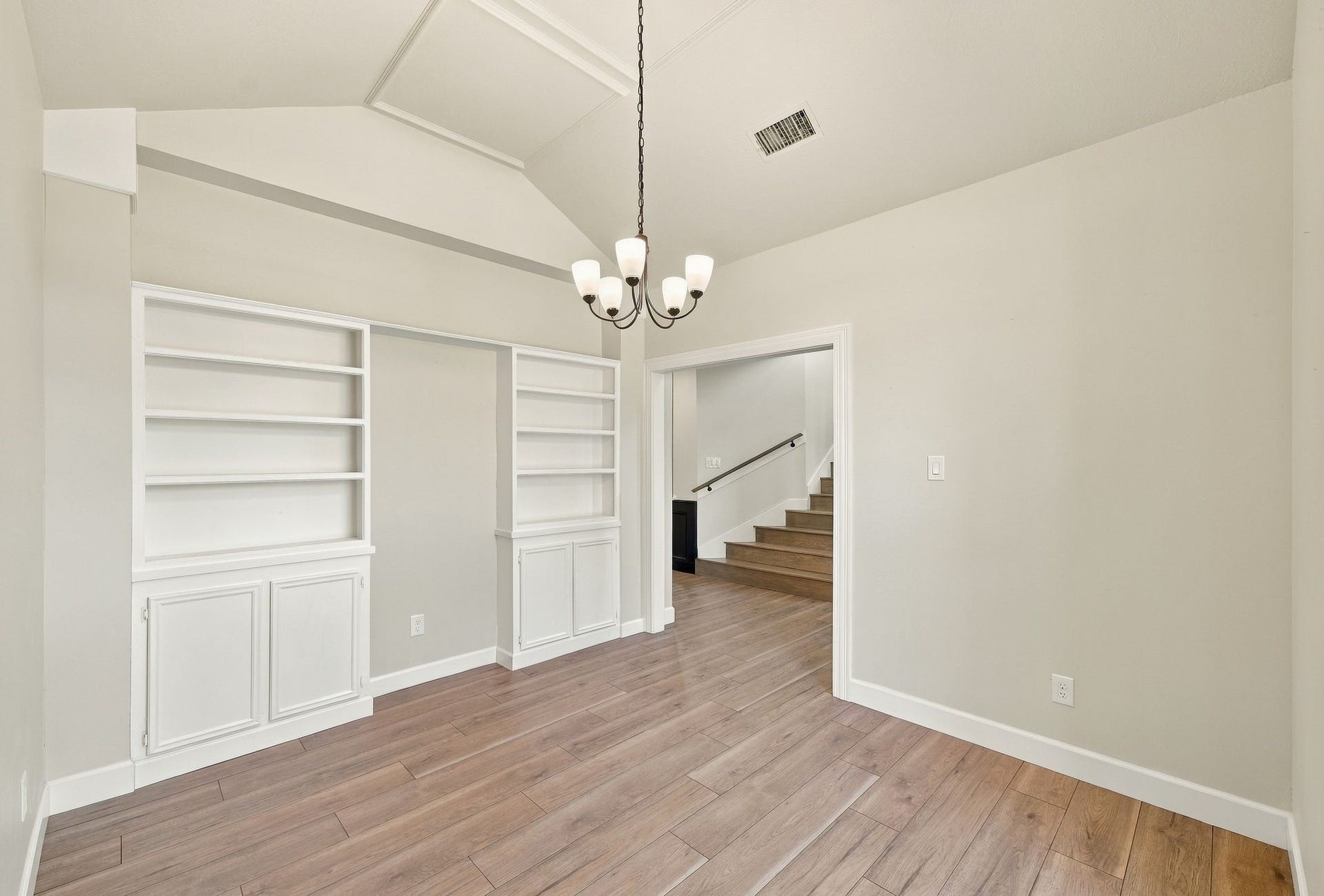 1065 Heritage Lane, Conroe, TX 77304 Another view of this home office that could double as a dining room!
