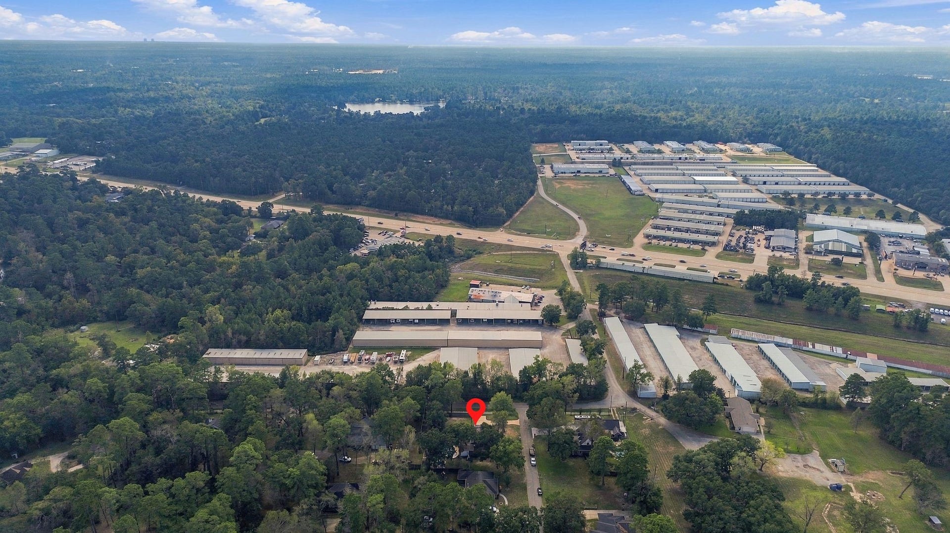 1065 Heritage Lane, Conroe, TX 77304 Another aerial view of this special property!