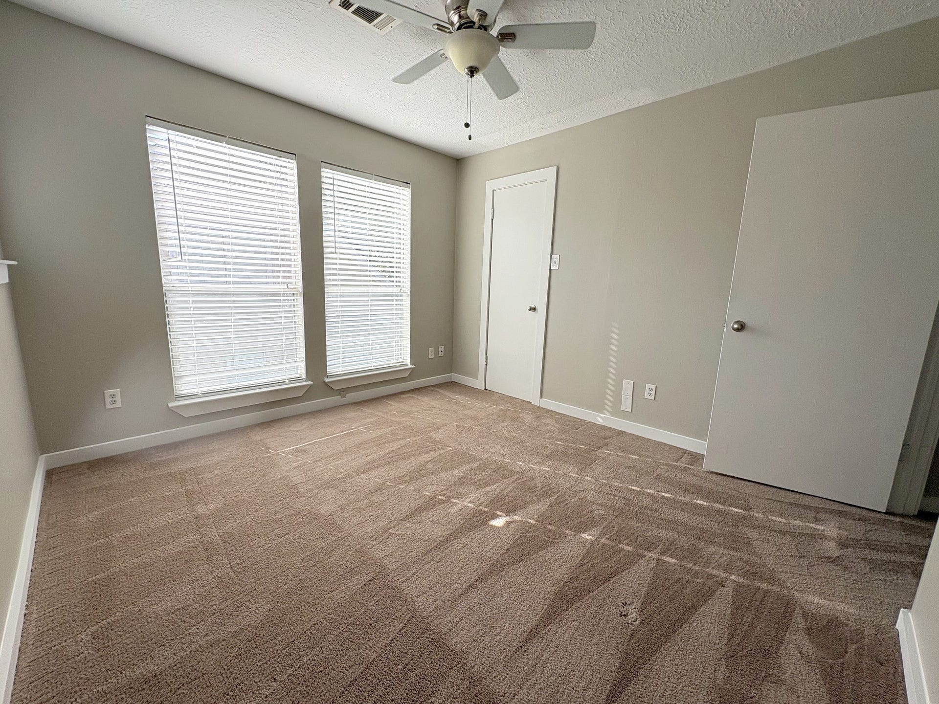 1015 Sugarfield Court, Sugar Land, TX 77498 Bedroom 4 is tucked into the front corner upstairs