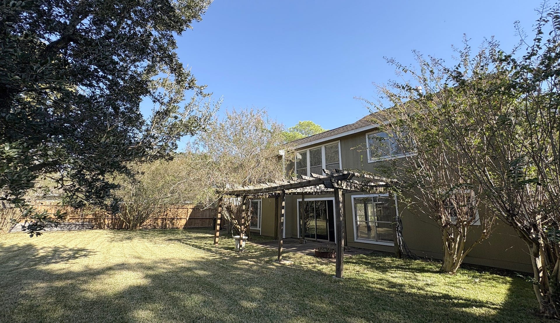 1015 Sugarfield Court, Sugar Land, TX 77498 Enjoy this spacious retreat with plenty of shade and room to play