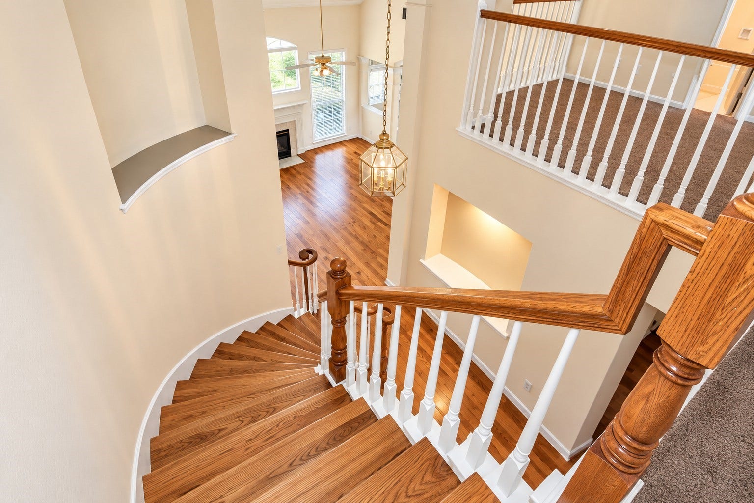 Let's go upstairs