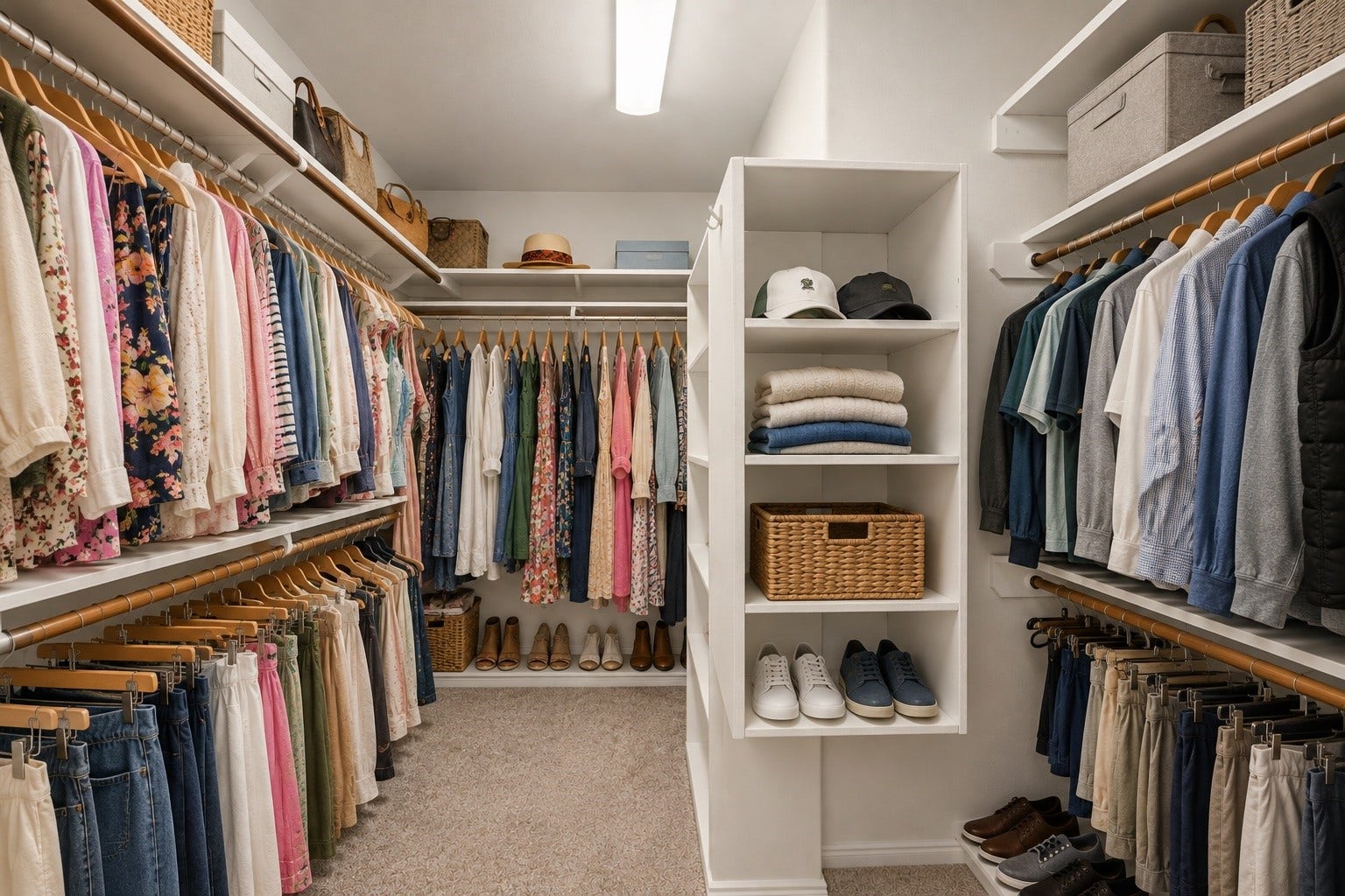 30 Blue Creek Place, The Woodlands, TX 77382 Primary closet with lots of space