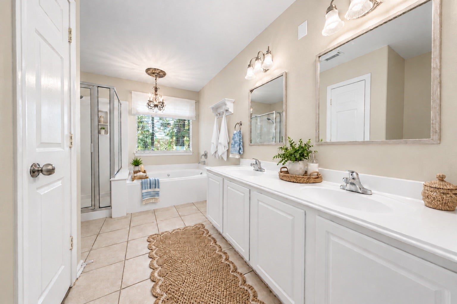 30 Blue Creek Place, The Woodlands, TX 77382 Double sinks and private water closet/toliet.