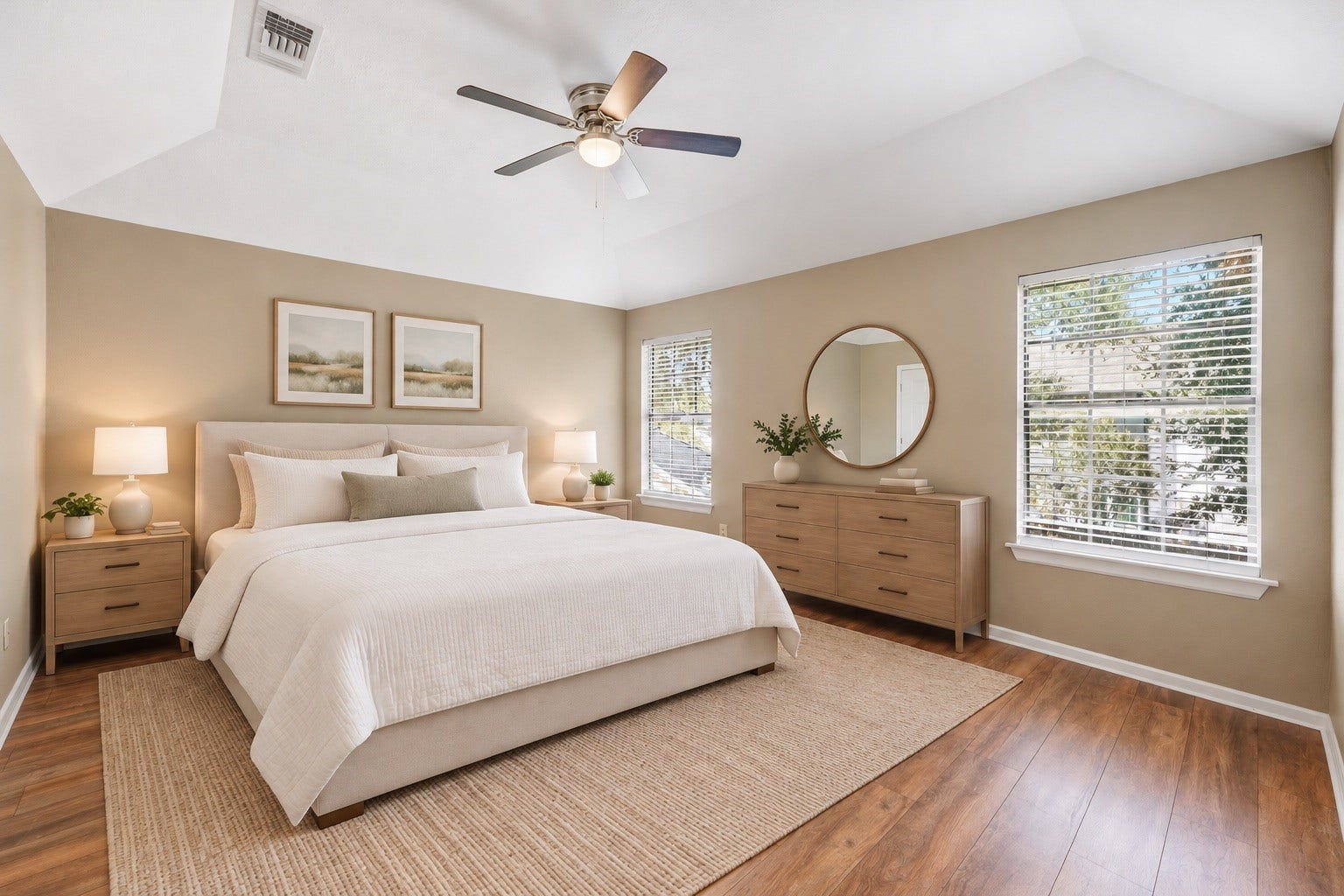1926 Victoria Garden Drive, Richmond, TX 77406 Virtual Staging- Primary Bedroom