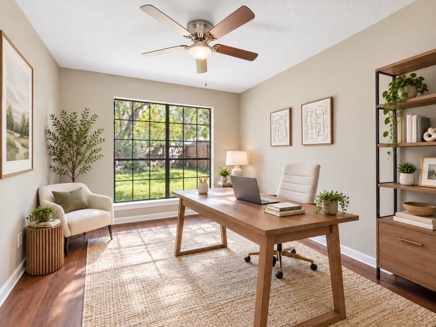 1926 Victoria Garden Drive, Richmond, TX 77406 Virtual Staging- Home Office