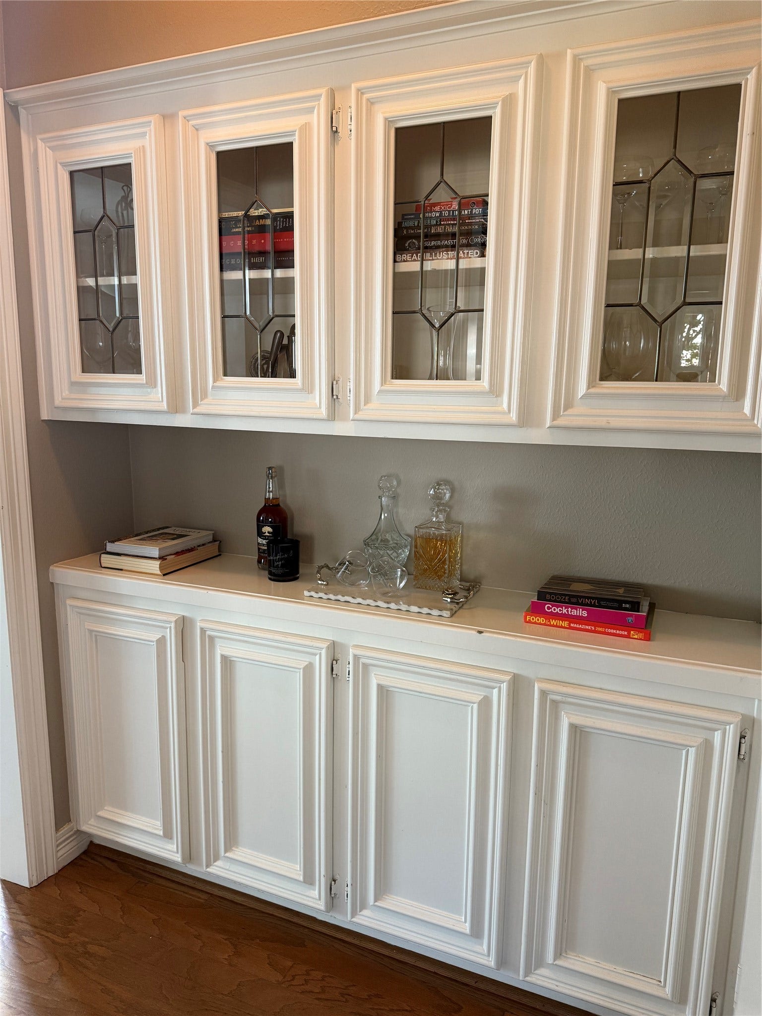 Butlers pantry with additional storage