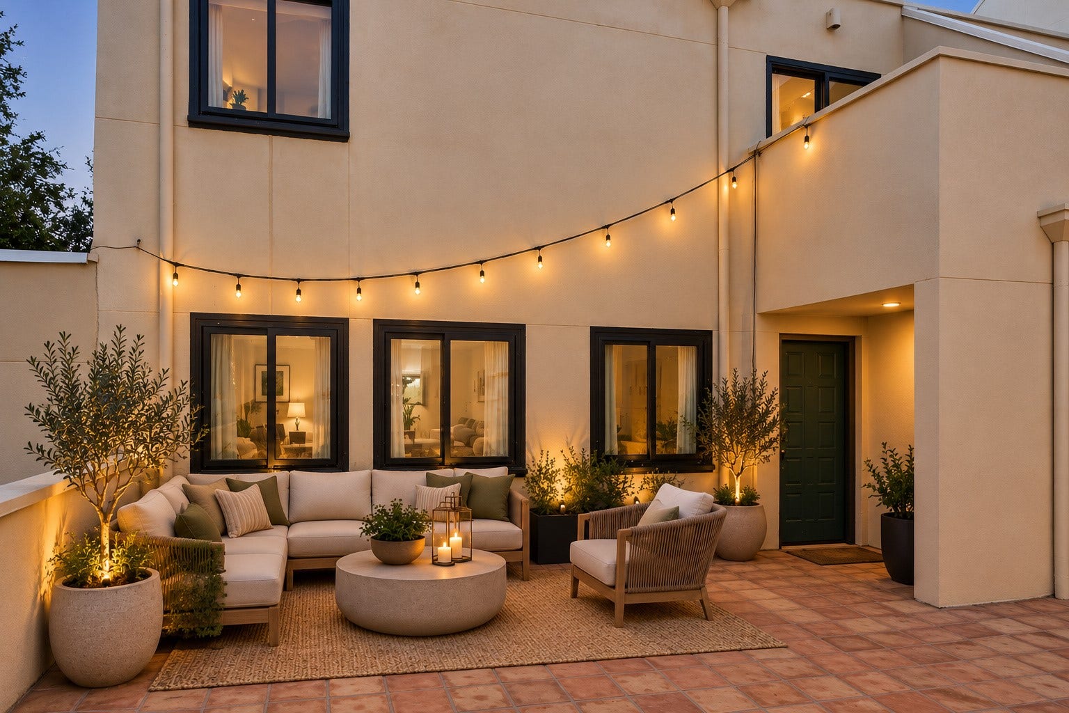 403 Anita Street, #11, Houston, TX 77006 Virtually Staged to show off this awesome patio! Perfect for patio parties!