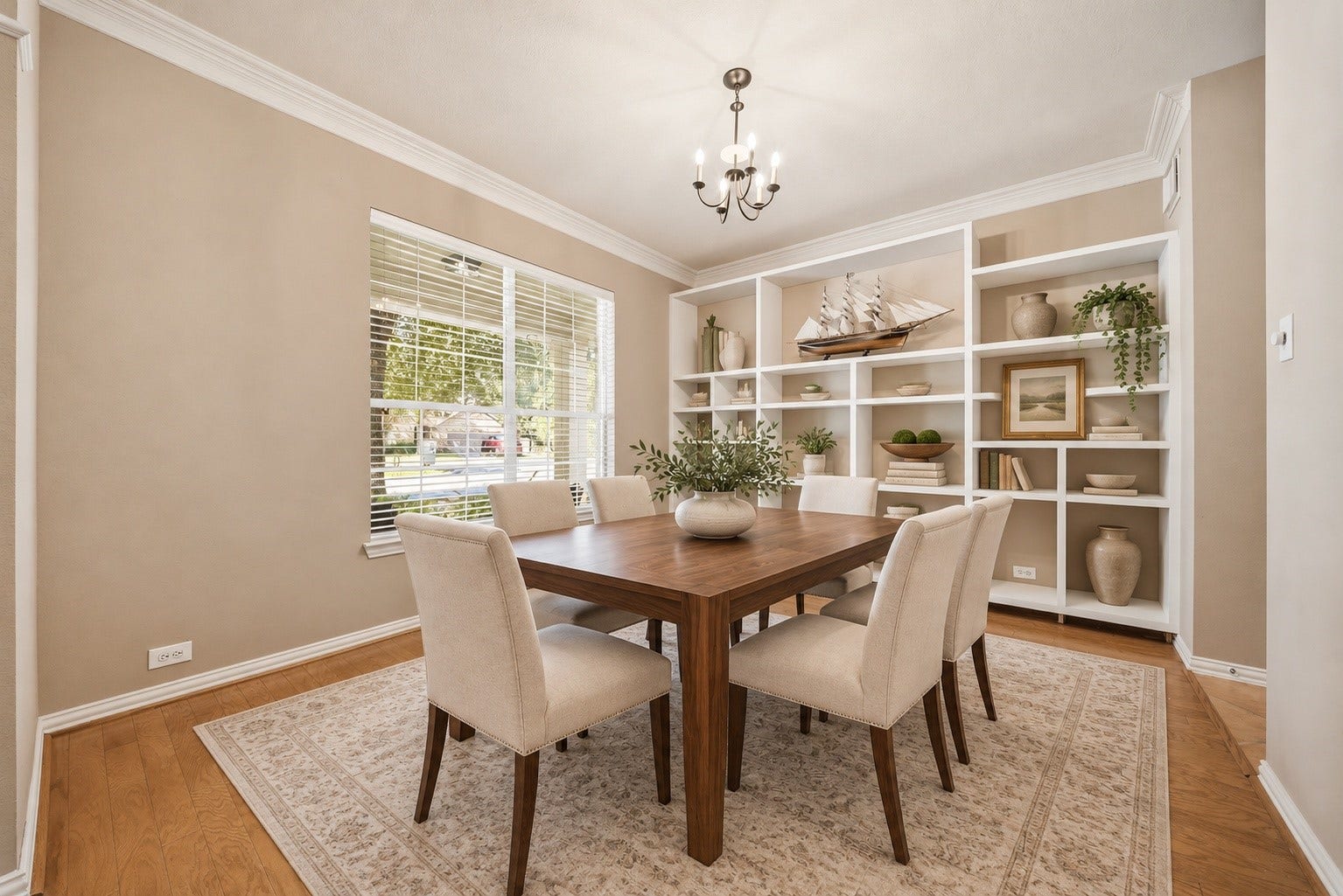 *VIRTUALLY STAGED DINING AREA*