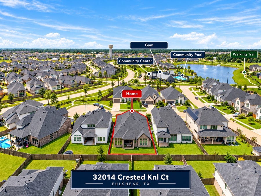 Property photo for 32014 Crested Knoll Court, Fulshear, TX