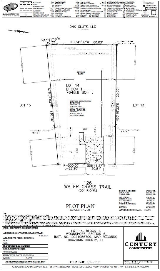 126 Water Grass Trail, Clute, TX 77531 126 Water Grass Trail, Clute, TX 77531