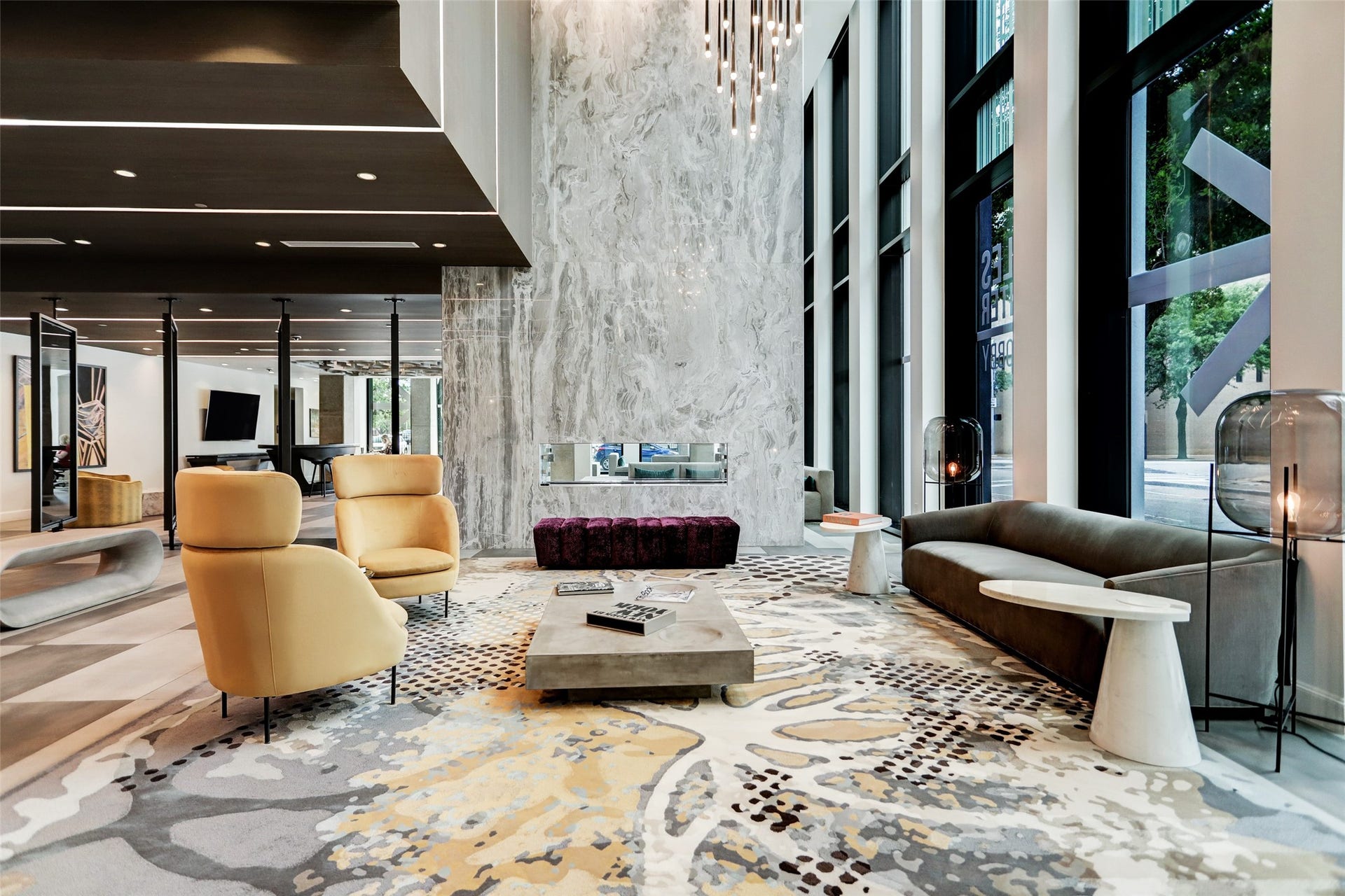 [Lobby/Resident's Lounge] Inspirational art deco design from iconic hotels in NYC