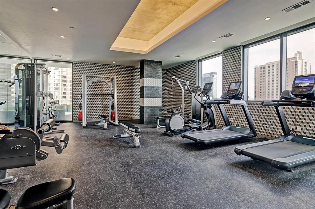 [Fitness Center] State of the art fitness center with TVs to inspire and energize