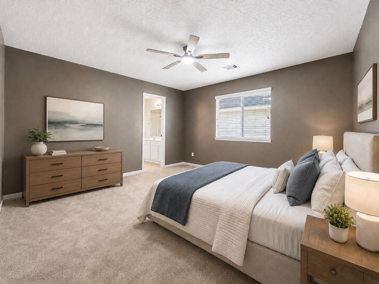 8126 BUFFALO SPRINGS COURT, Sugar Land, TX 77479 BEDROOM 3. *Virtually staged.
