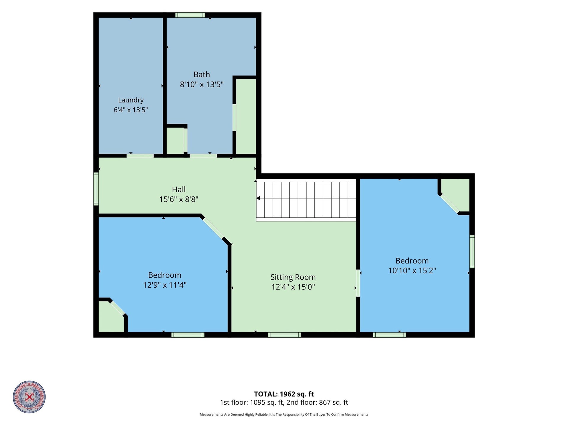 11939 11th Street, Santa Fe, TX 77510 2nd Floor Floor Plan