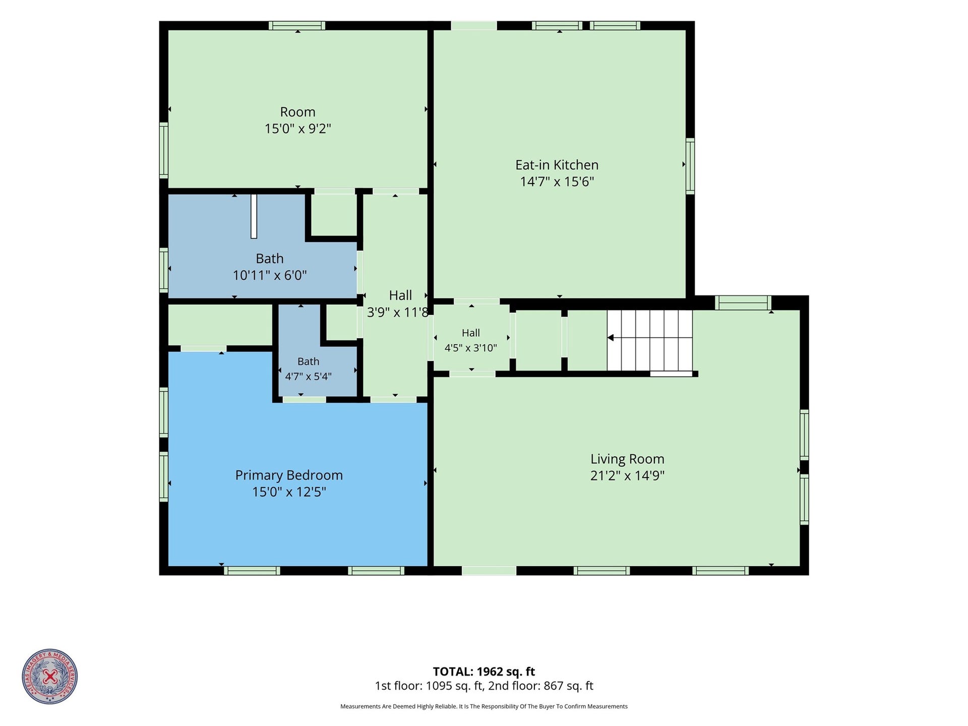 11939 11th Street, Santa Fe, TX 77510 1st Floor Floor Plan