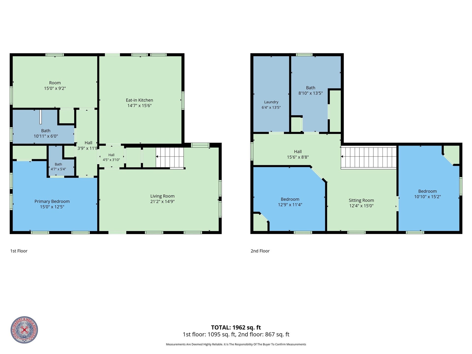 11939 11th Street, Santa Fe, TX 77510 1st and 2nd Floors Floor Plans