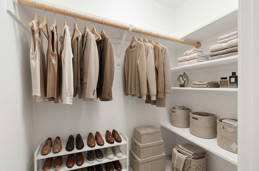 3048 Briarwick Lane, Houston, TX 77093 Virtually Staged Walk-In Primary closet