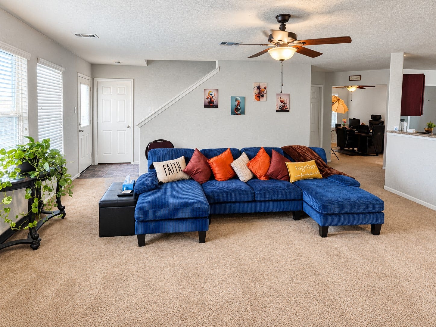2114 Bishop Hollow Lane, Rosenberg, TX 77471 Living Room