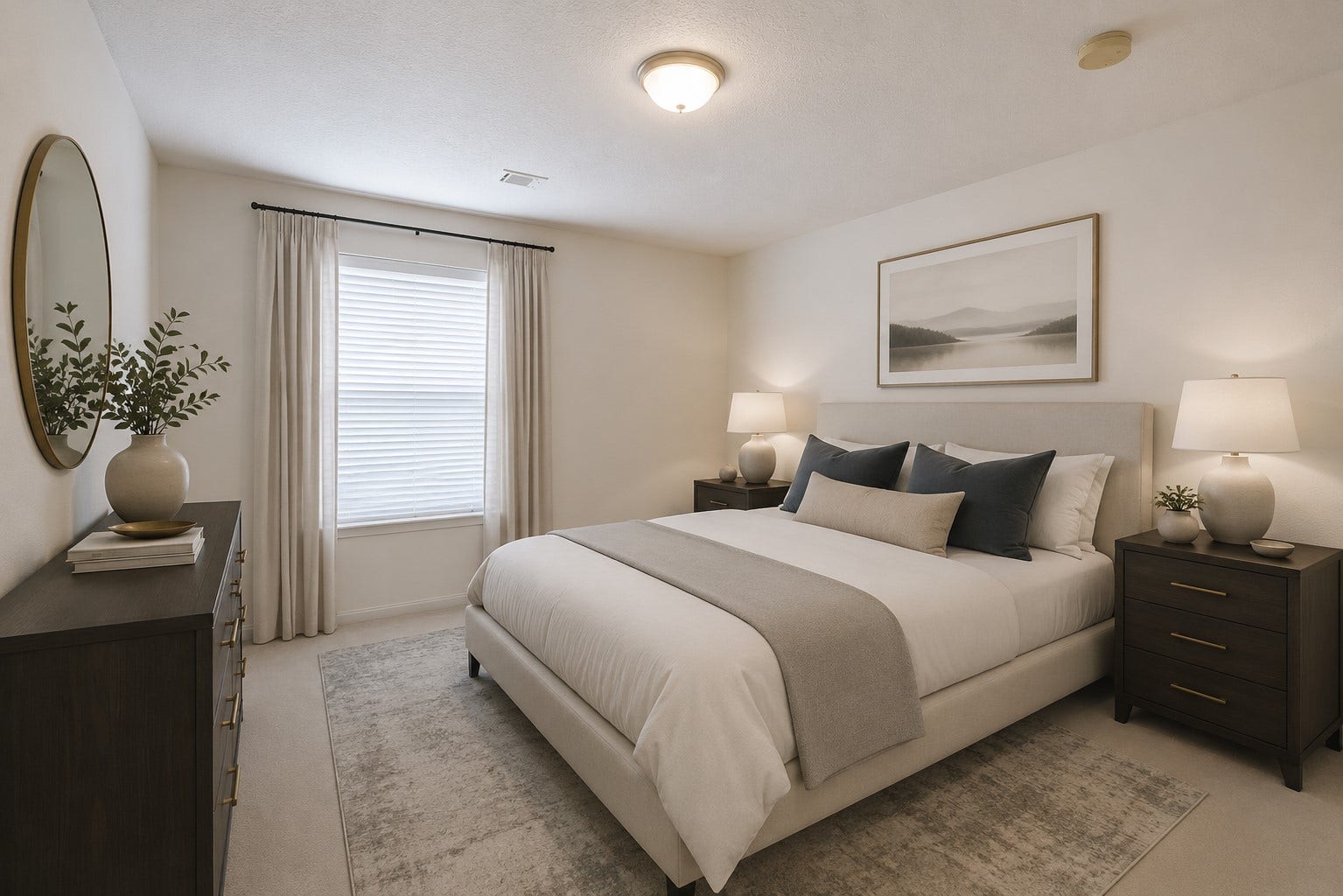 1718 BUMELIA COURT, Sugar Land, TX 77479 BEDROOM 3. **Virtually Staged.