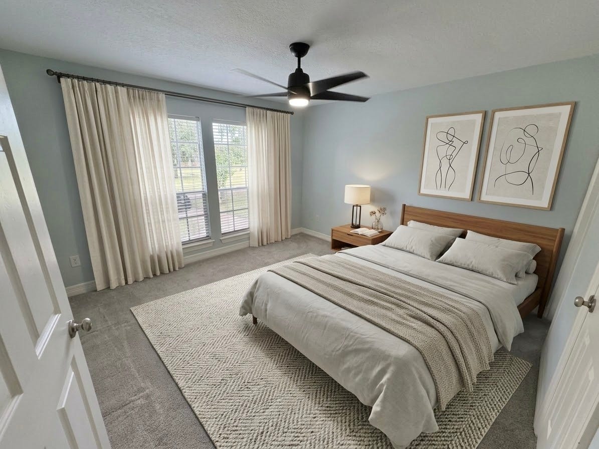 Bedroom 3 (AI Staged)