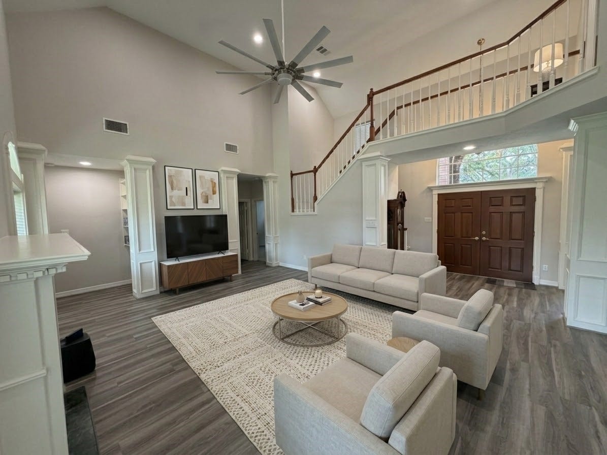 Living Room AI Staged