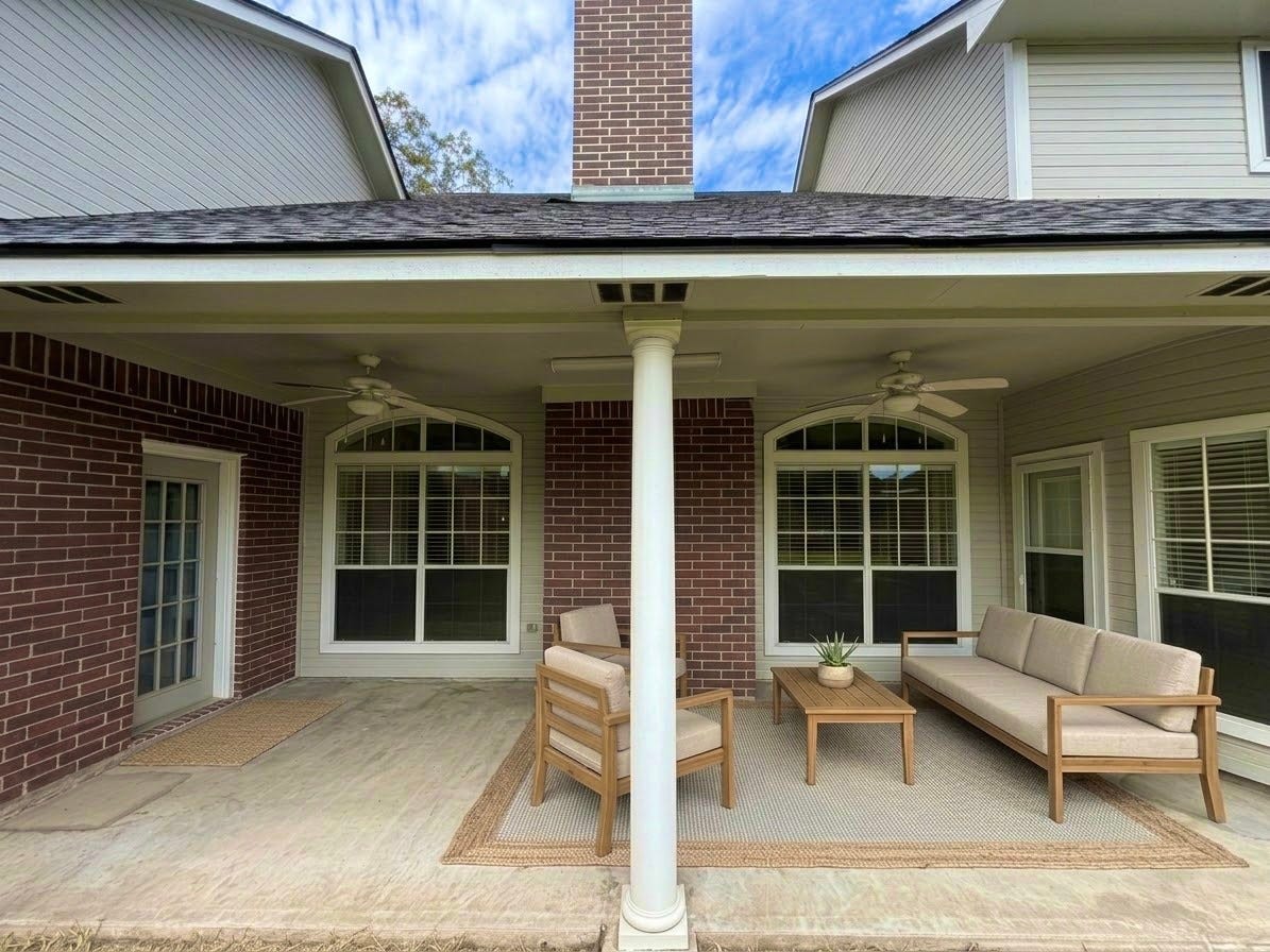 Patio View (AI Staged)