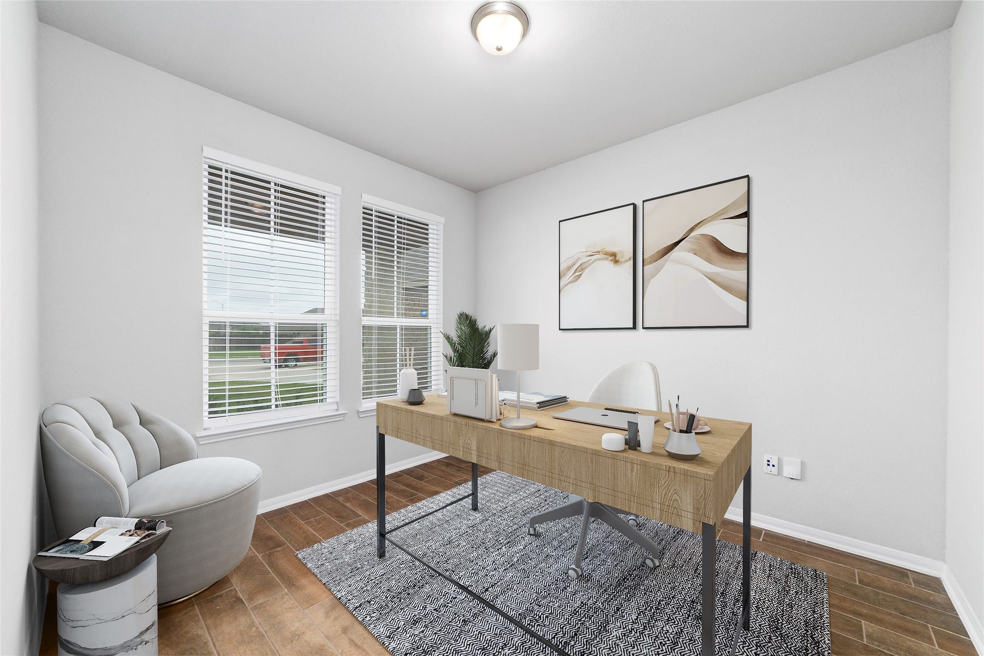 20755 Beeston Glade Lane, Katy, TX 77449 Designated office space and/or bonus room located to your left as you enter the home
*virtually staged*