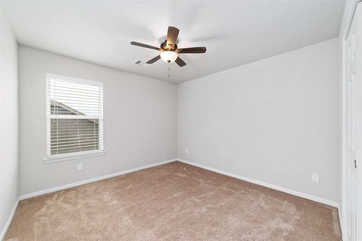 20755 Beeston Glade Lane, Katy, TX 77449 Bedroom 3 upstairs faces the front of the home