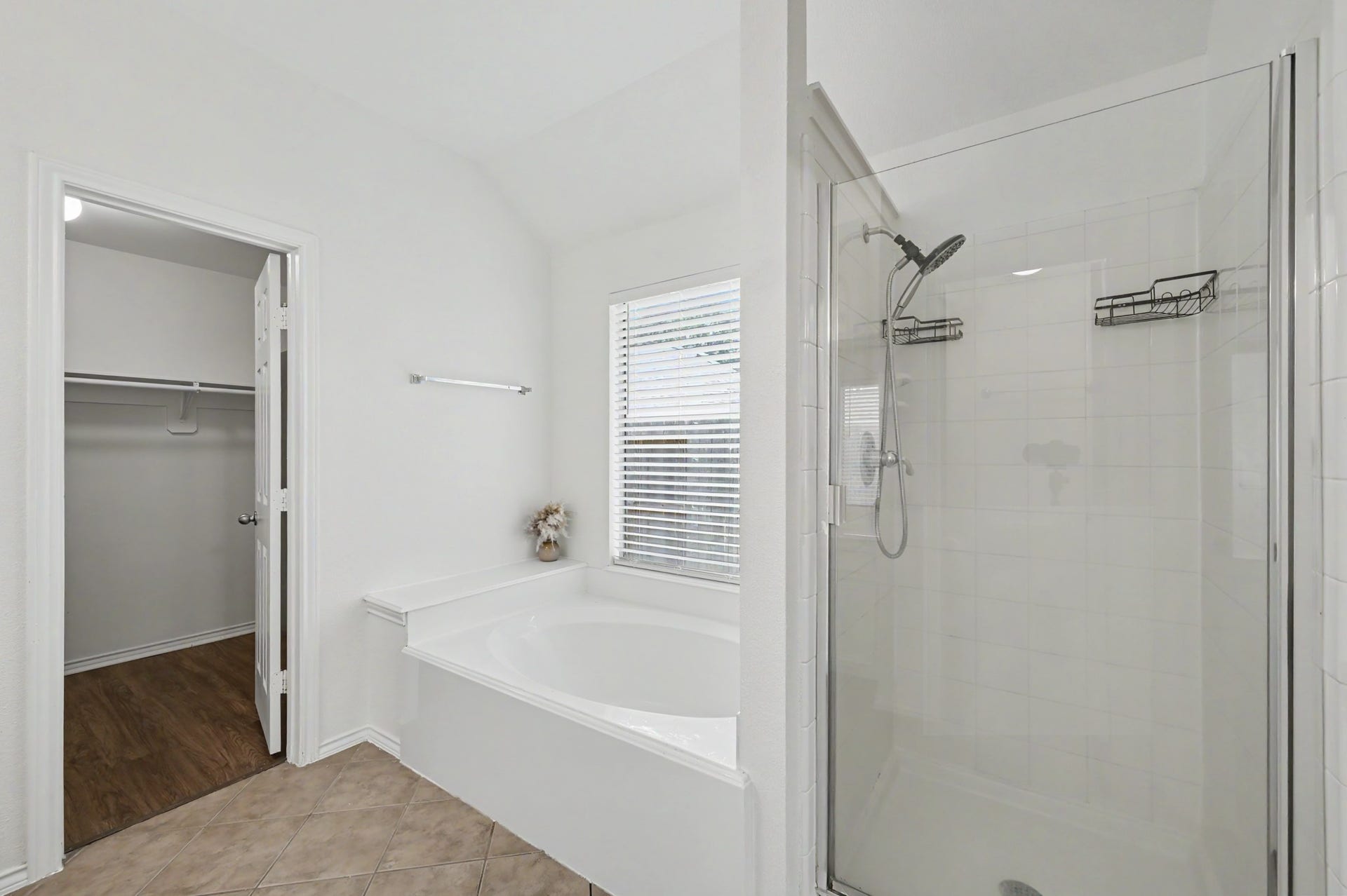 This bathroom is the perfect place to unwind after a long day.